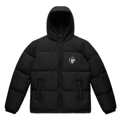 Wolves Puffer Hooded Jacket Thumbnail